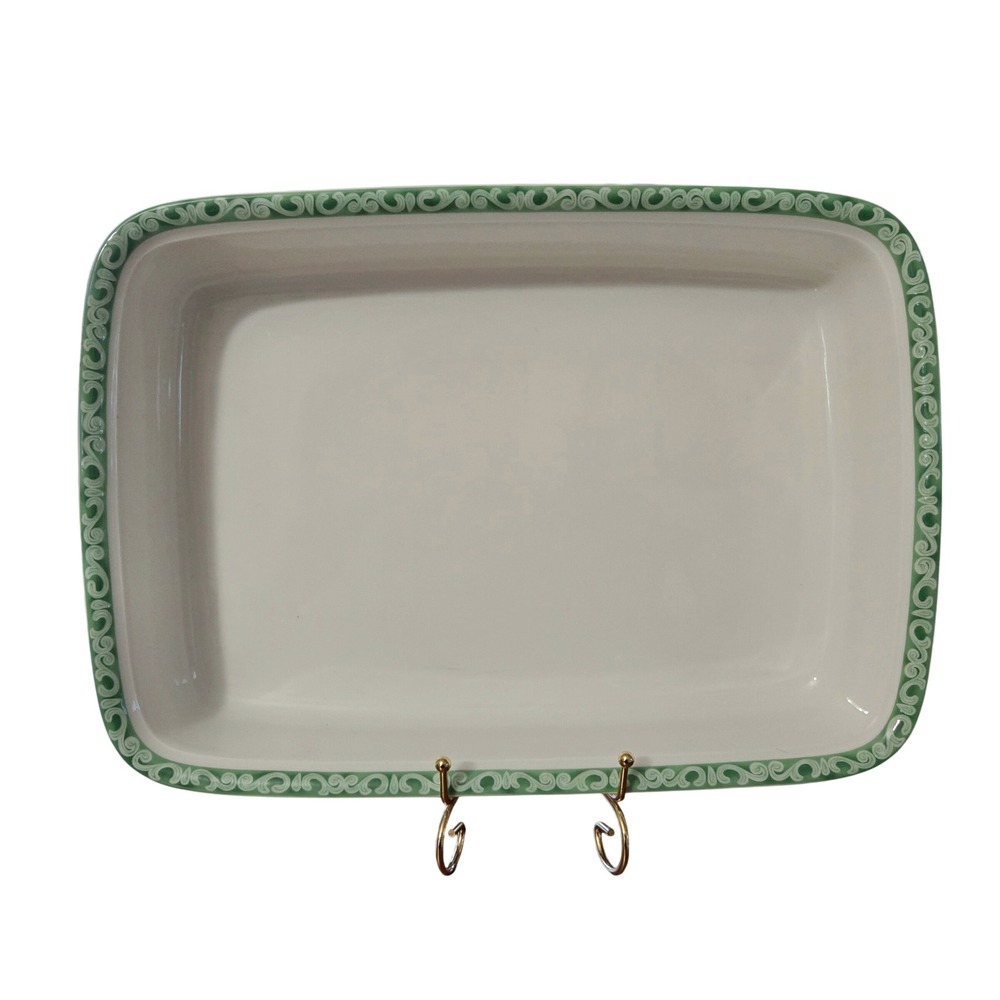 Villeroy & Boch Switch Summerhouse A Rose Rectangular Baker Vitro Porcelain 14"